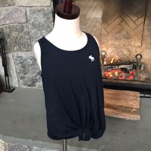 Abercrombie Kids Navy Racerback Tank Size 9/10